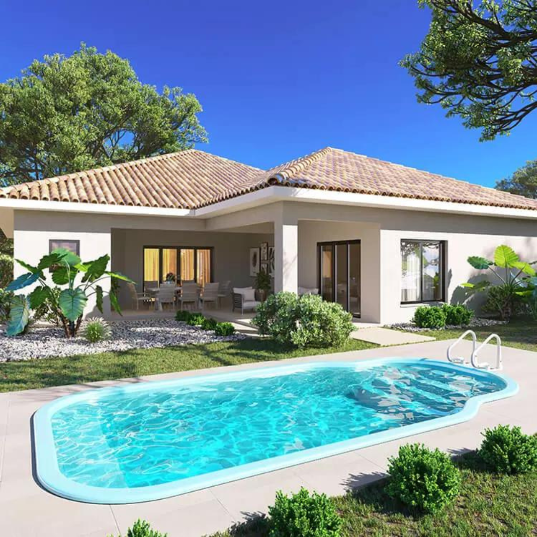 Amazing Roman Shaped Fiberglass Swimming Pools | Pentarm Pools